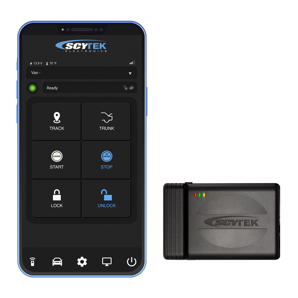 Scytek A777 Alarm 2 Way Remote Control Security System Mobilink App G3 Combo