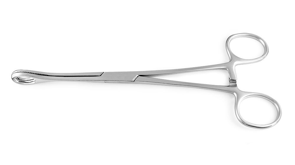 Sponge Forester Forceps 6.5 inch standard piercing tool