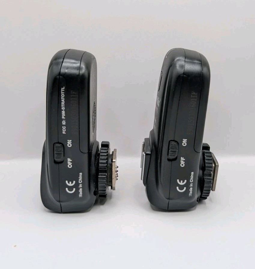 Phottix Strato TTL Flash Trigger Transmitter/Receiver Combo Nikon Used Powers On