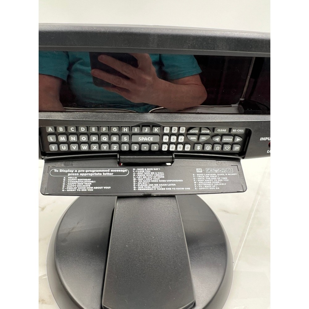 Be-Boppin Boogie Lights Programmable Message Light Vintage LED Scrolling Sign