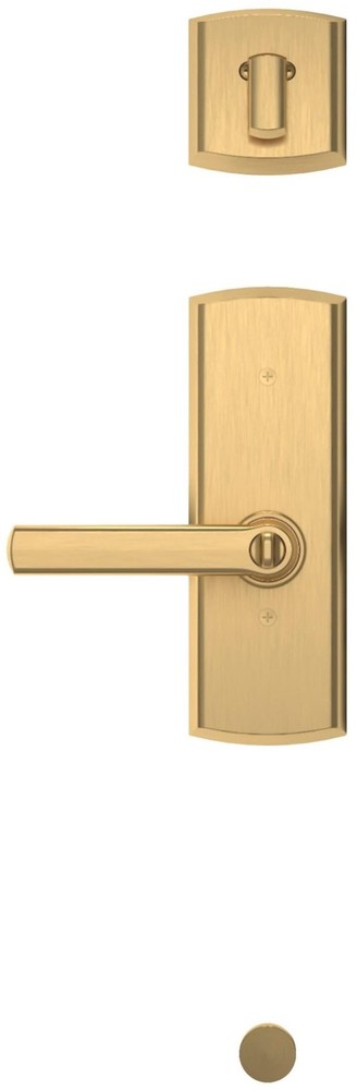 Baldwin 853851902LH - Keyed Entry Handleset