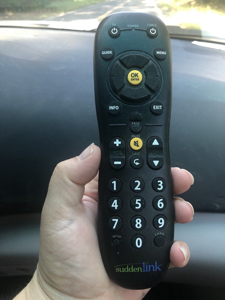 Suddenlink Universal Remote Control Pulse RF Remote URC-2068BC2-R *Untested