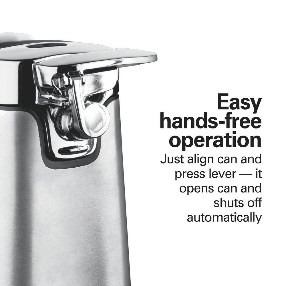 ELECTRIC CAN OPENER Stainless Steel with Multi-Tool