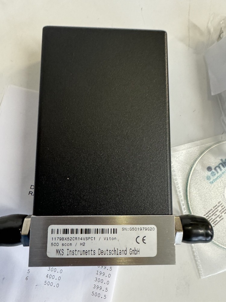 MKS 1179bx52cr14vspc1, Mass Flow Controller, H2 500sccm - NEW