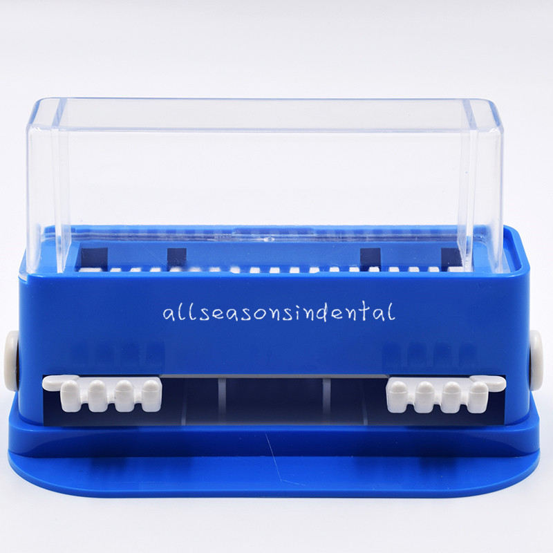 1 Pc Dental Cotton Tip Brush Applicator Dispenser Microfiber Holder Container