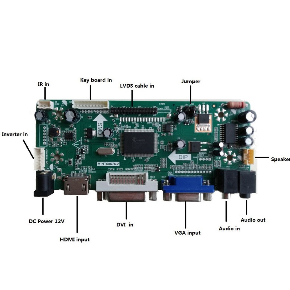 Controller board driver Kit for G173HW01 V0 1920X1080 17.3" Panel Screen LED LCD