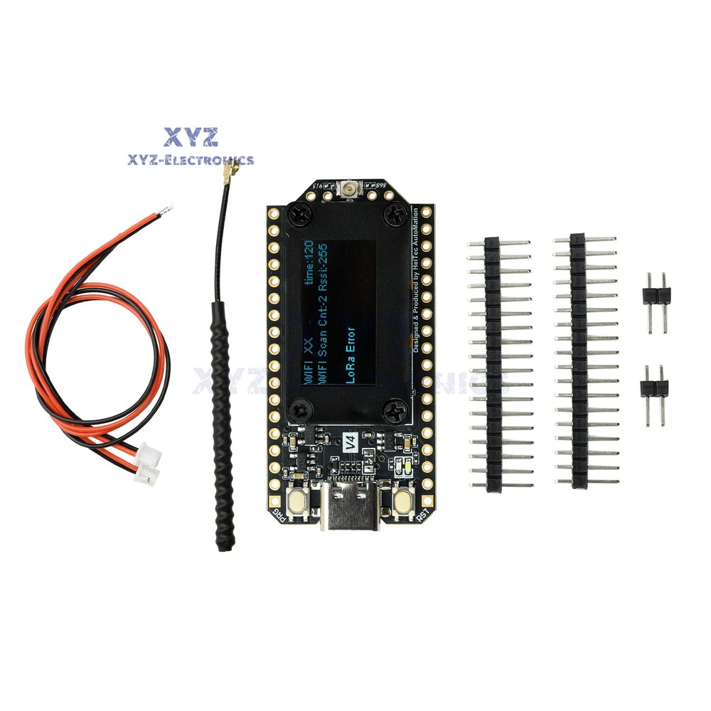 Heltec Wifi LoRa 32 V4 ESP32 Bluetooth Development Board + Antenna + GPS Module