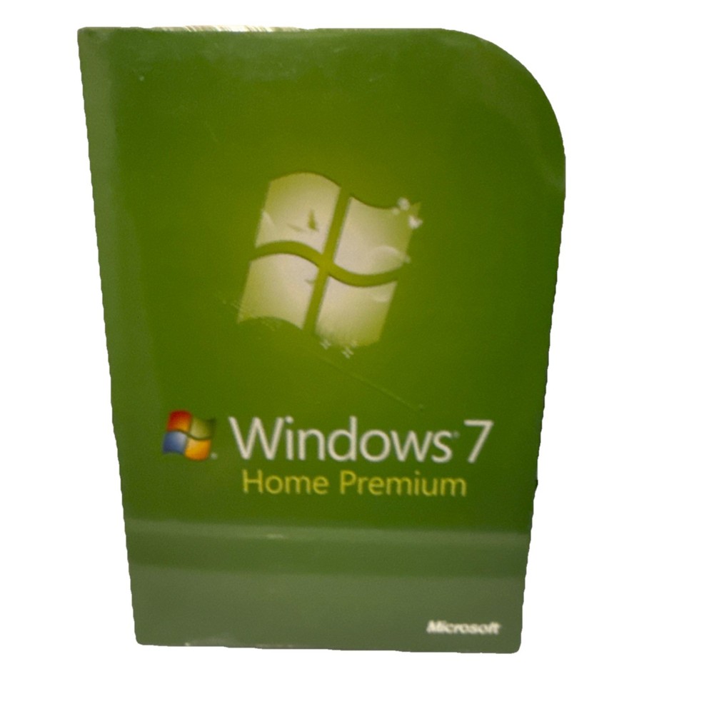Microsoft Windows 7 Home Premium Operating System Software Disc sealed copy