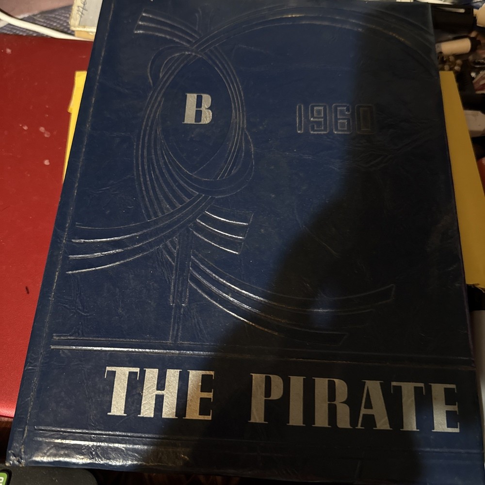 1960 The Pirate Brock, NE School Yearbook