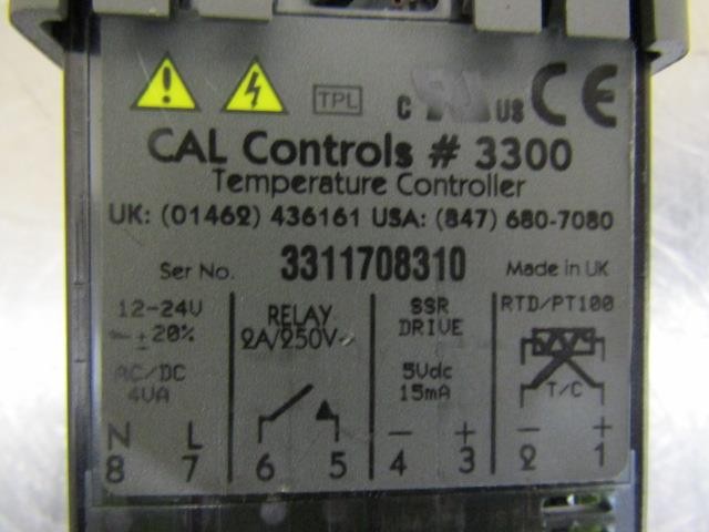 CAL Controls #3300 Thermal Temperature Controller Control Code 330000030