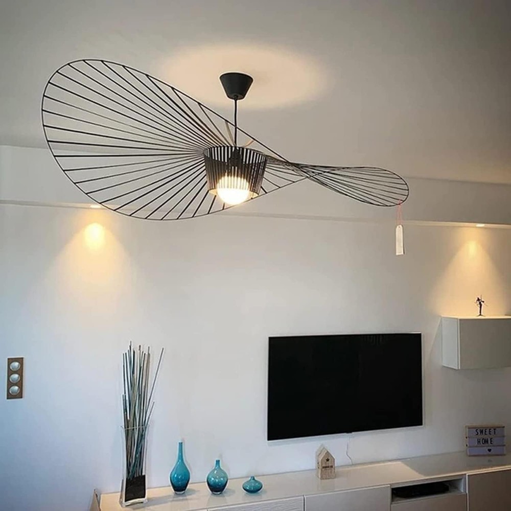 Vertigo Modern Classic Vertigo Pendant Light - 80cm Black