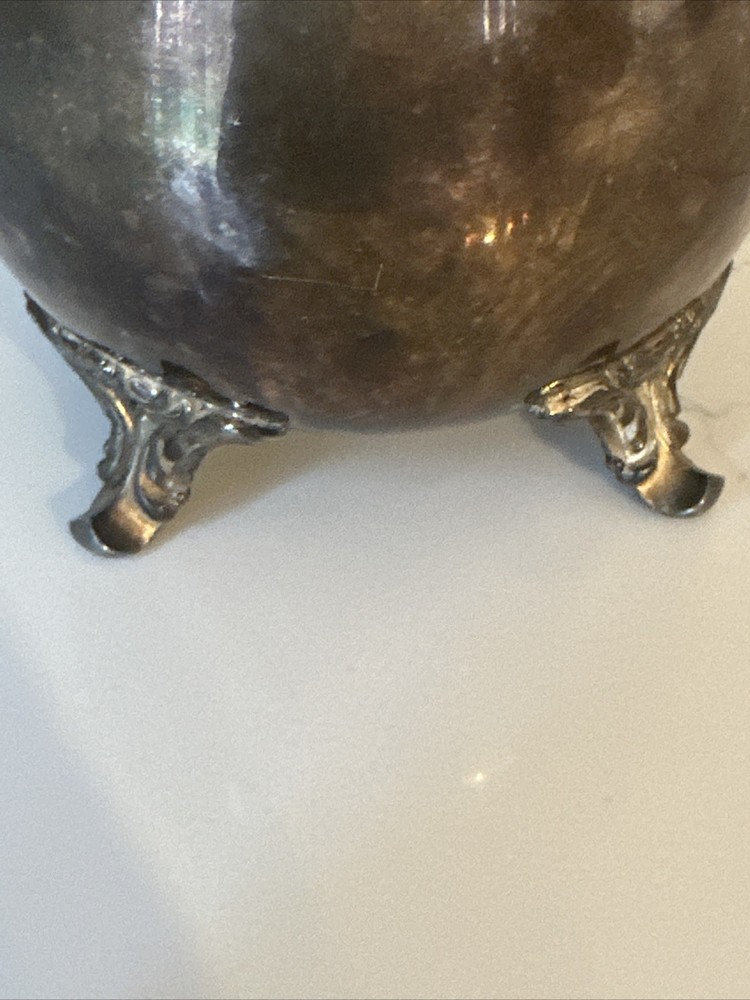 FB Rogers Silver Plated Footed beverage Creamer Pitcher