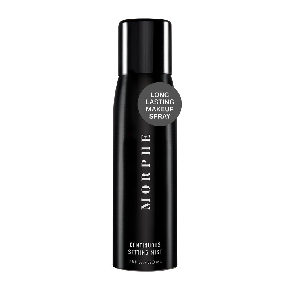 Morphe Continuous Setting Mist - Micro-Fine Makeup Setting Spray with a Natur...