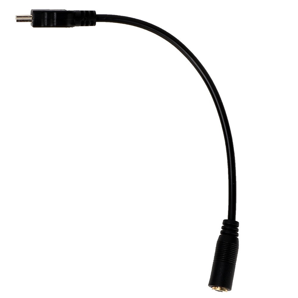 Mini USB To 3.5mm Microphone Adapter Cable For Camera