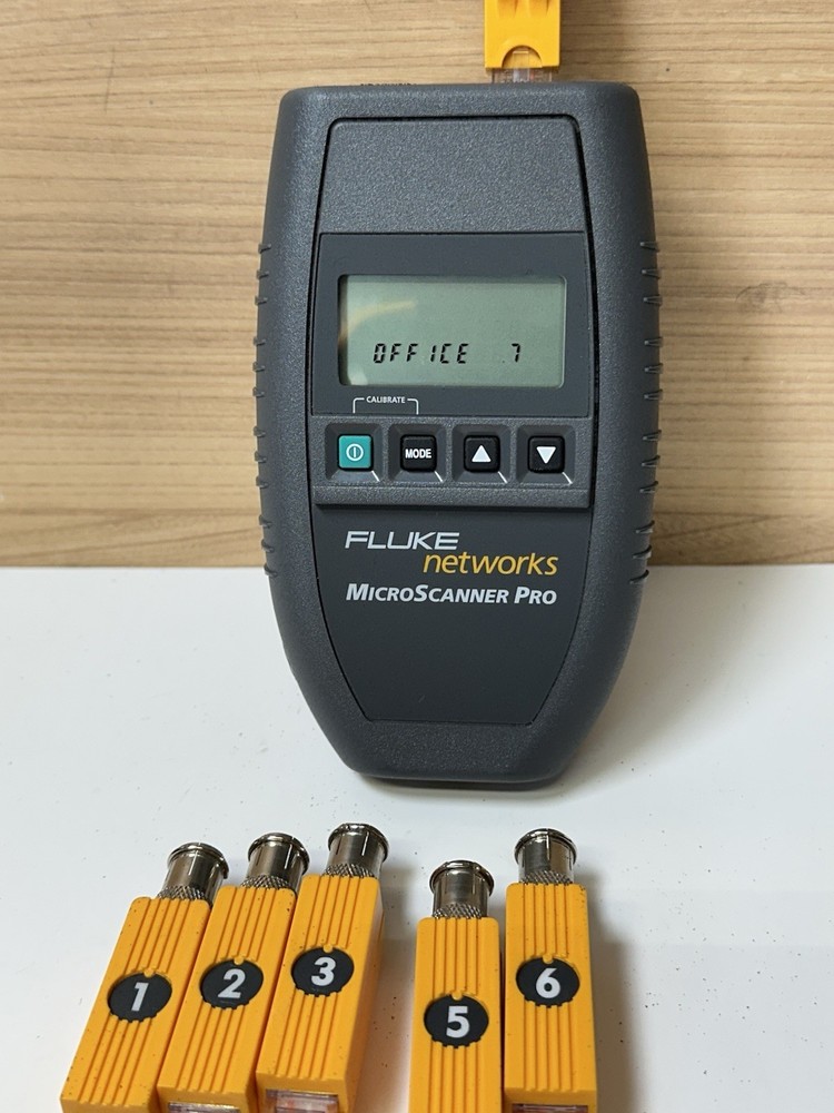Fluke Networks Microscanner Pro Good Condition