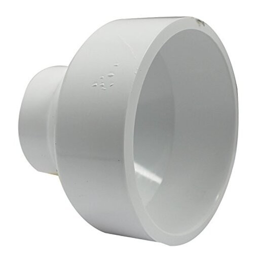193025 PVC DWV Reducer Coupling, 4 x 2-Inch