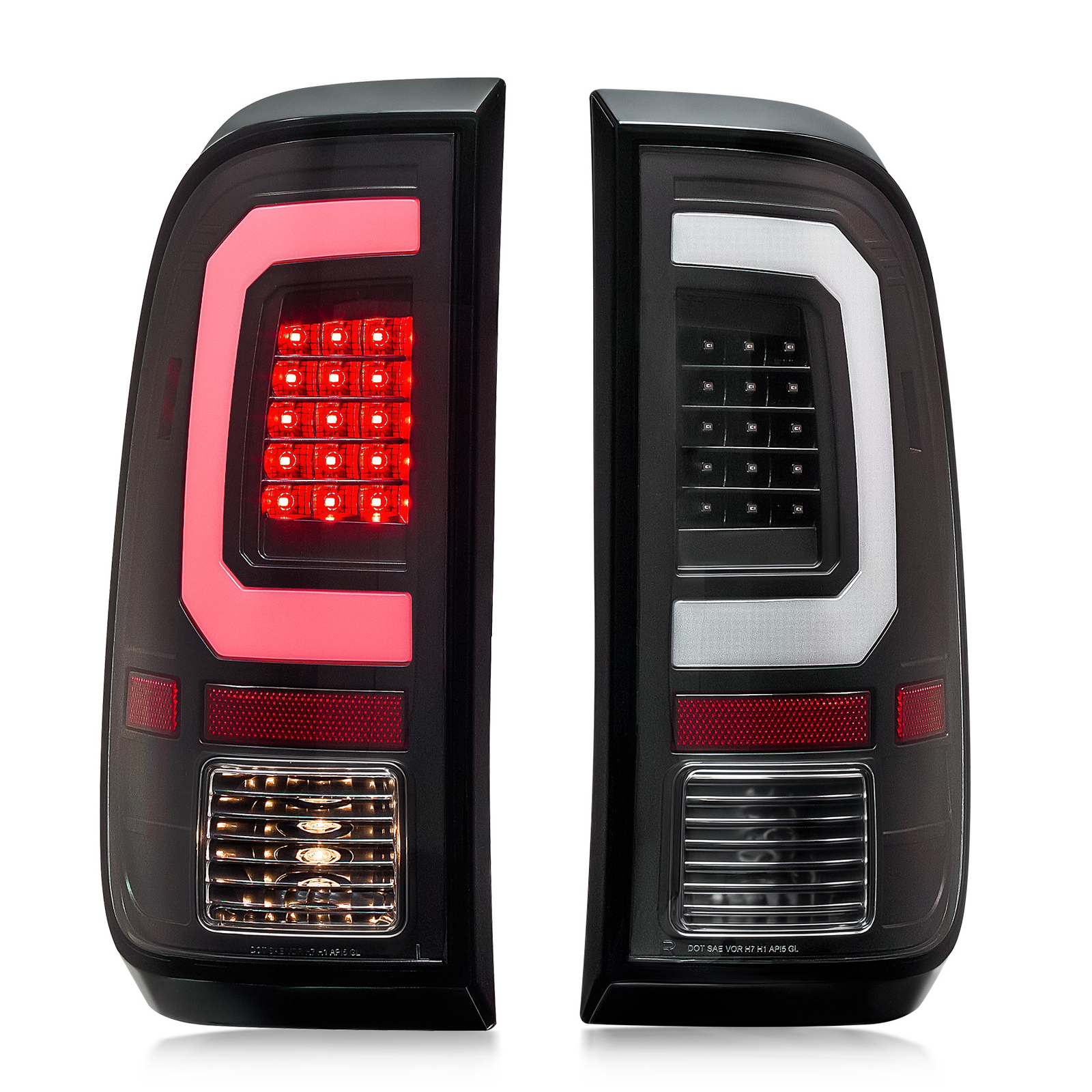 LED Tail Lights for 2008-2016 Ford F250 F350 F450 F550 Super Duty SD Brake Lamps