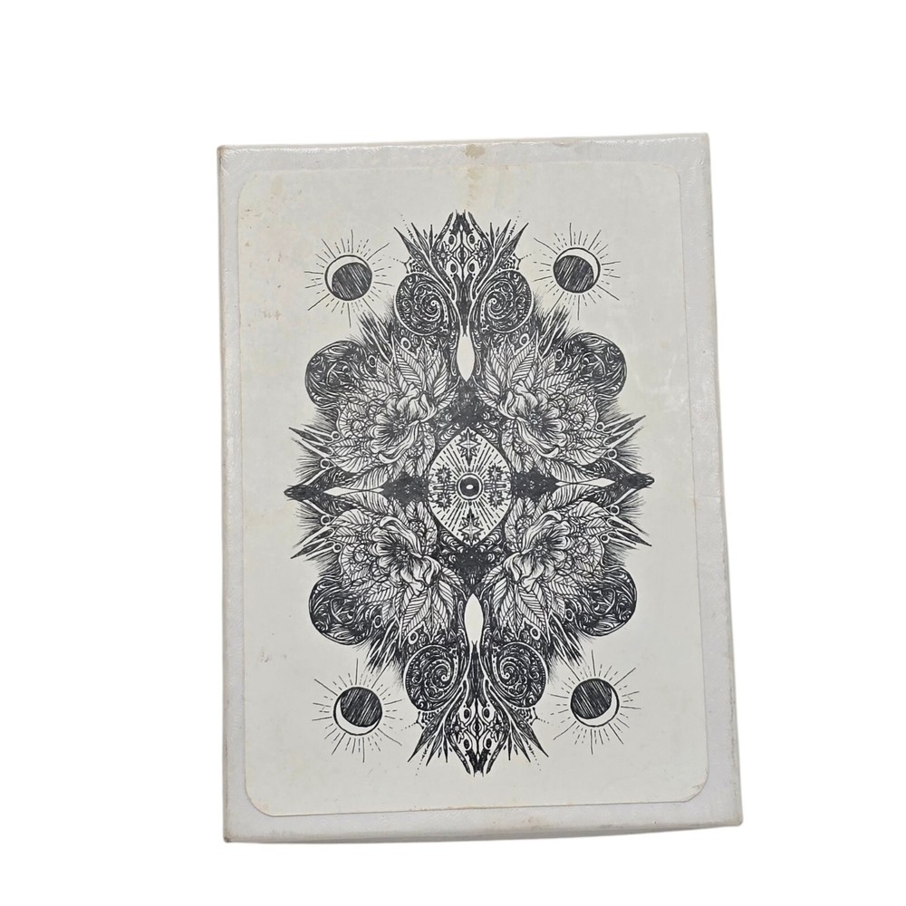 The Efflorescent Tarot Deck Black & White 78 Cards OOP - READ BELOW!