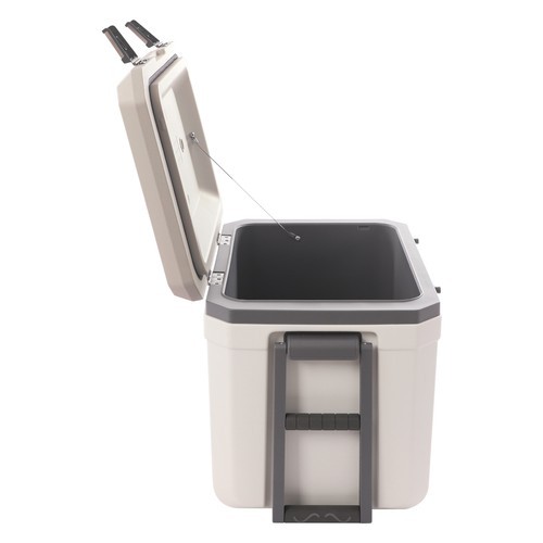 45L Insulated Wheeled Cooler with Pull Handle for Camping & Beach Activities