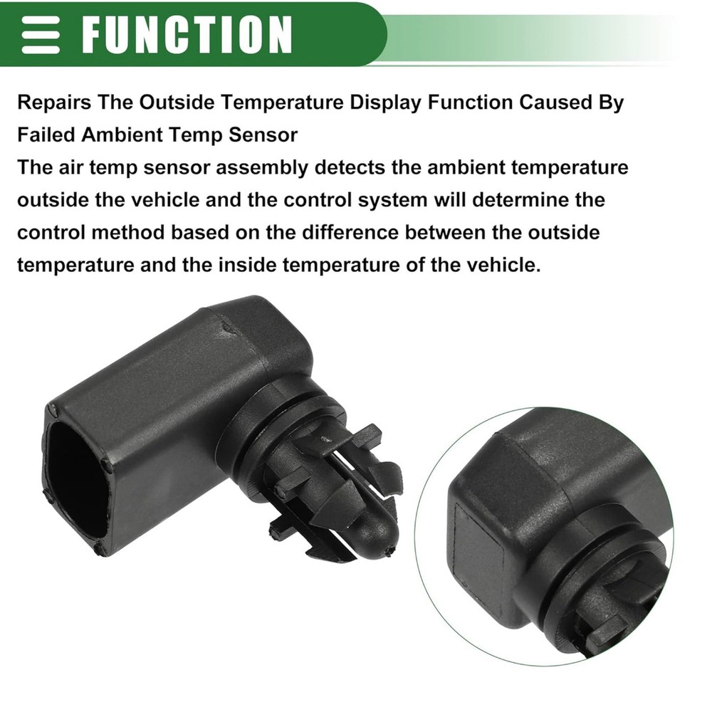 For Chevy Silverado 1500 2000-2013 Ambient Air Temperature Sensor 25775833