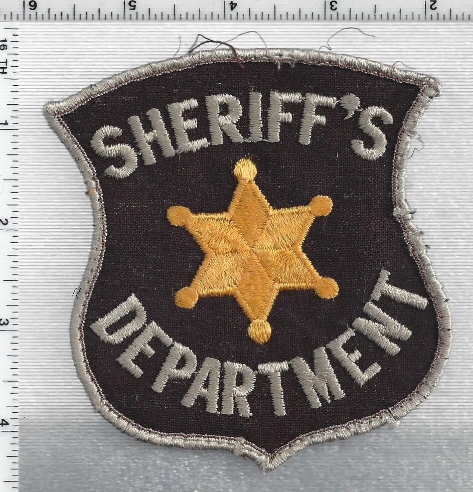 Statewide use - Sheriff Department (Michigan)  Shoulder Patch