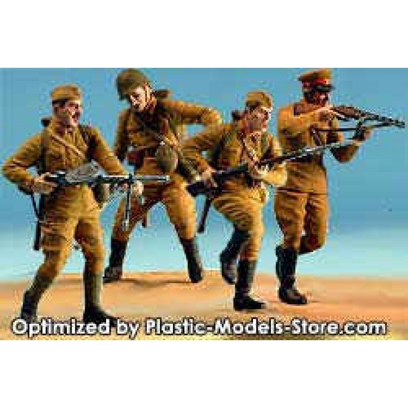 Master Box 3523 Eastern Front. Soviet Infantry in action, 1941-1942 1/35 scale