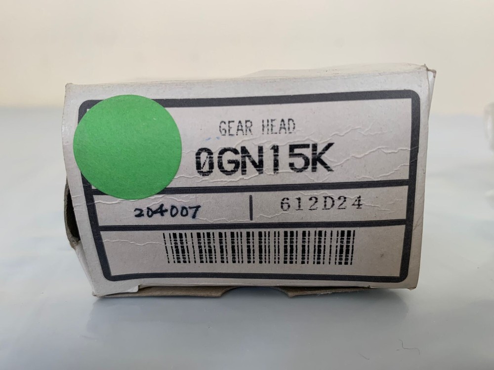 Oriental Motor / Gear Head / 0GN15K