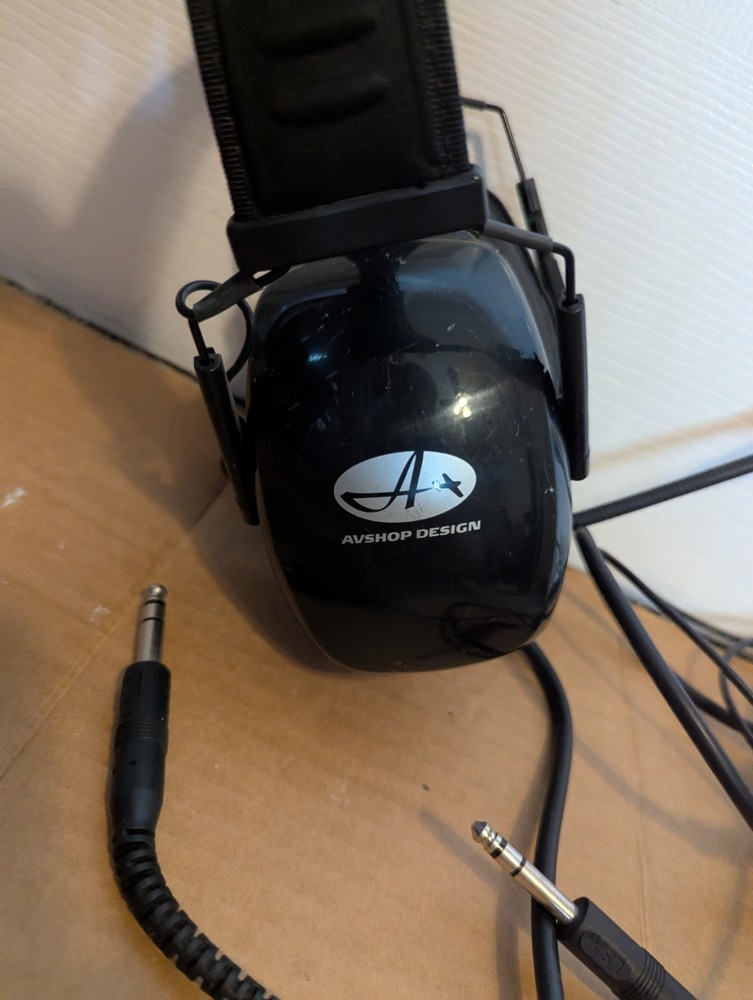 AVShop Design Headset Headphones - UNTESTED AS IS