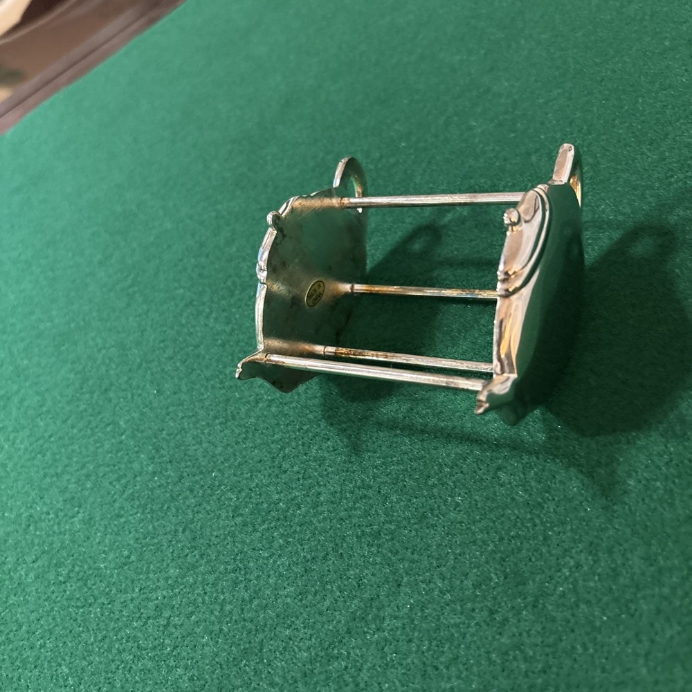 Vintage Silver Plated Tea Bag Holder