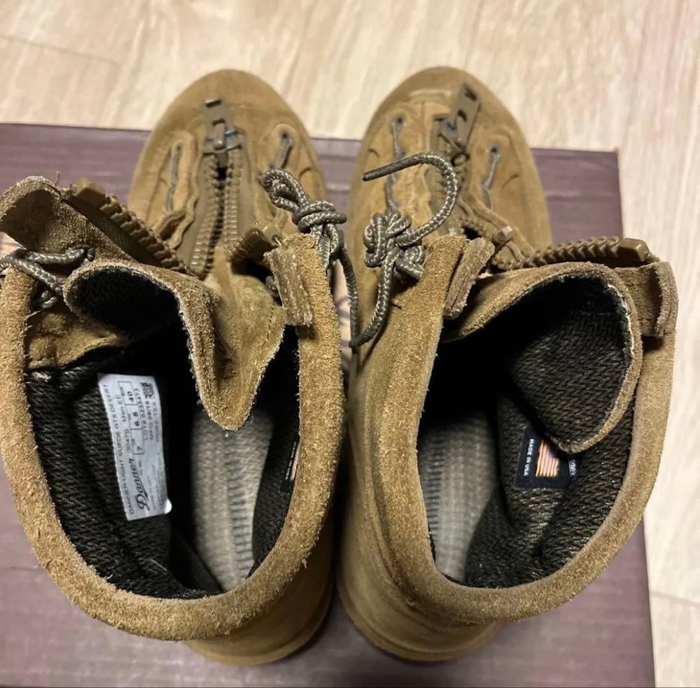 Danner Pilgrim Surf+Supply collaboration zip boots Danner