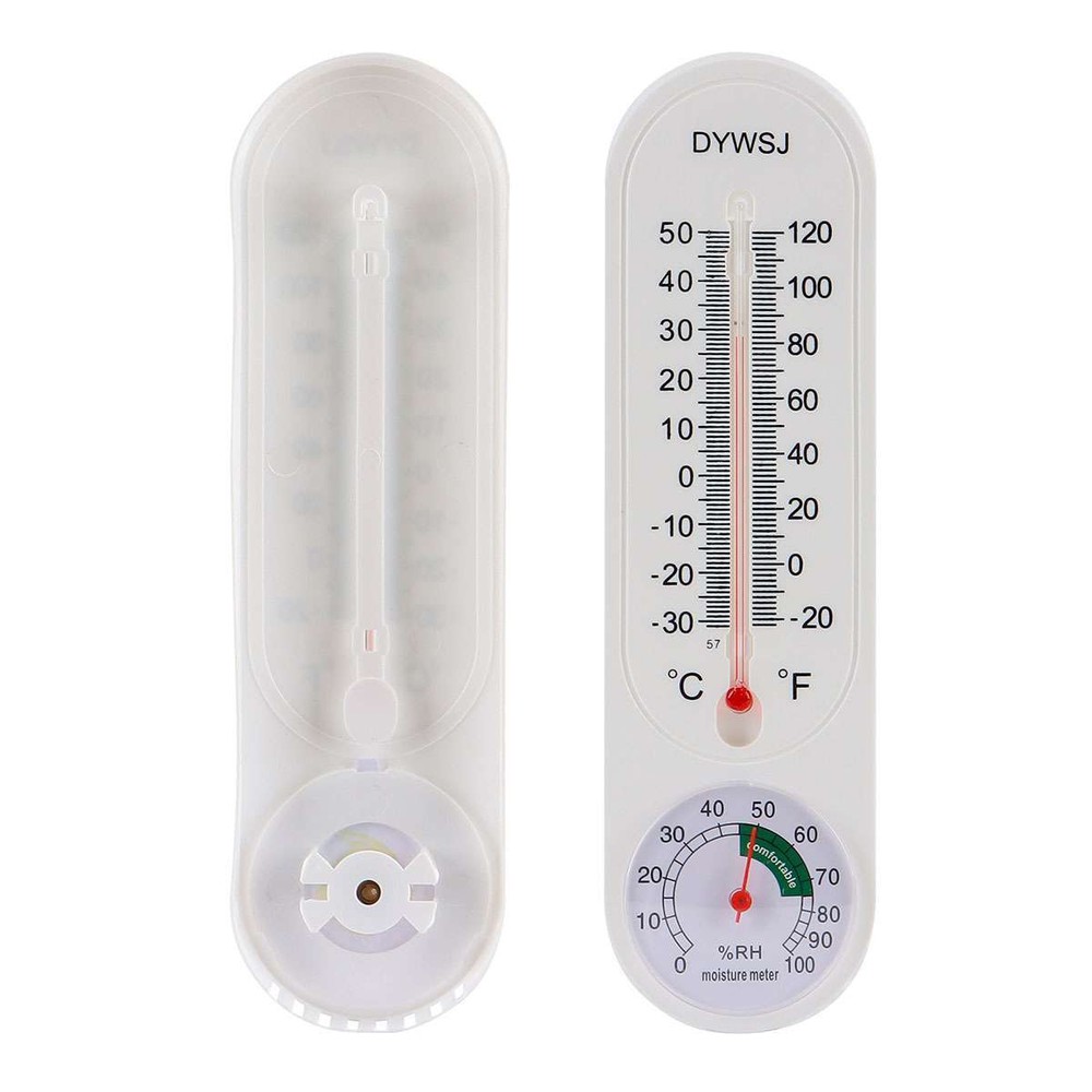 4x Wall Thermometer Hygrometer Humidity Temperature Meter Tester Indoor