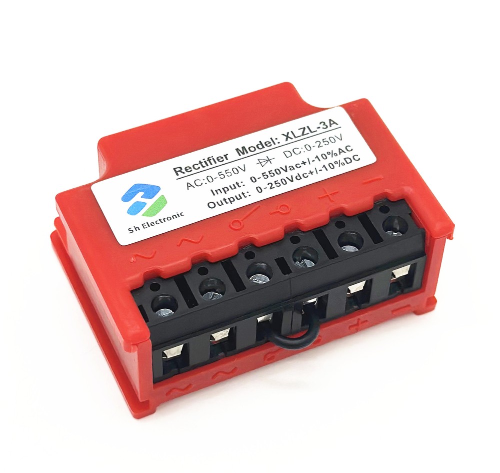Rectifier model XLZL-3A half-wave brake rectifier module AC0-550V DC0-250V