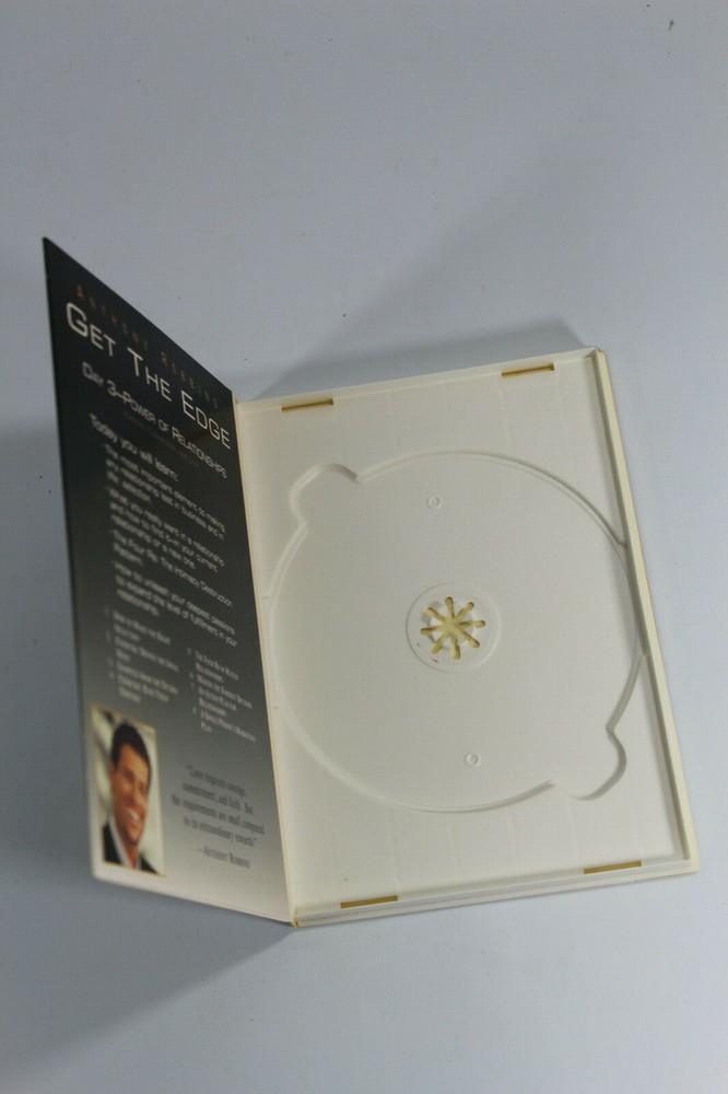 Anthony Robbins Get The Edge & Personal Power Audo cds Missing 1 CD