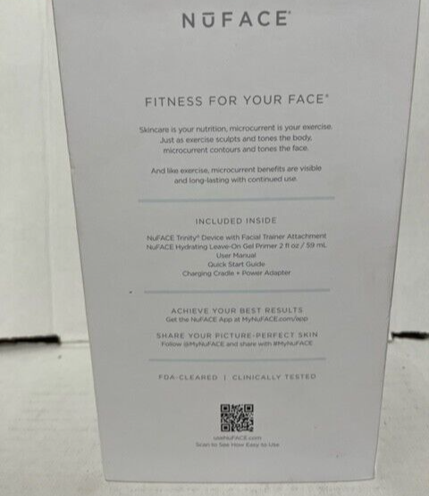 NuFACE Trinity Limited Edition Starter Kit- USED/ MISSING 2OZ GEL PRIMER
