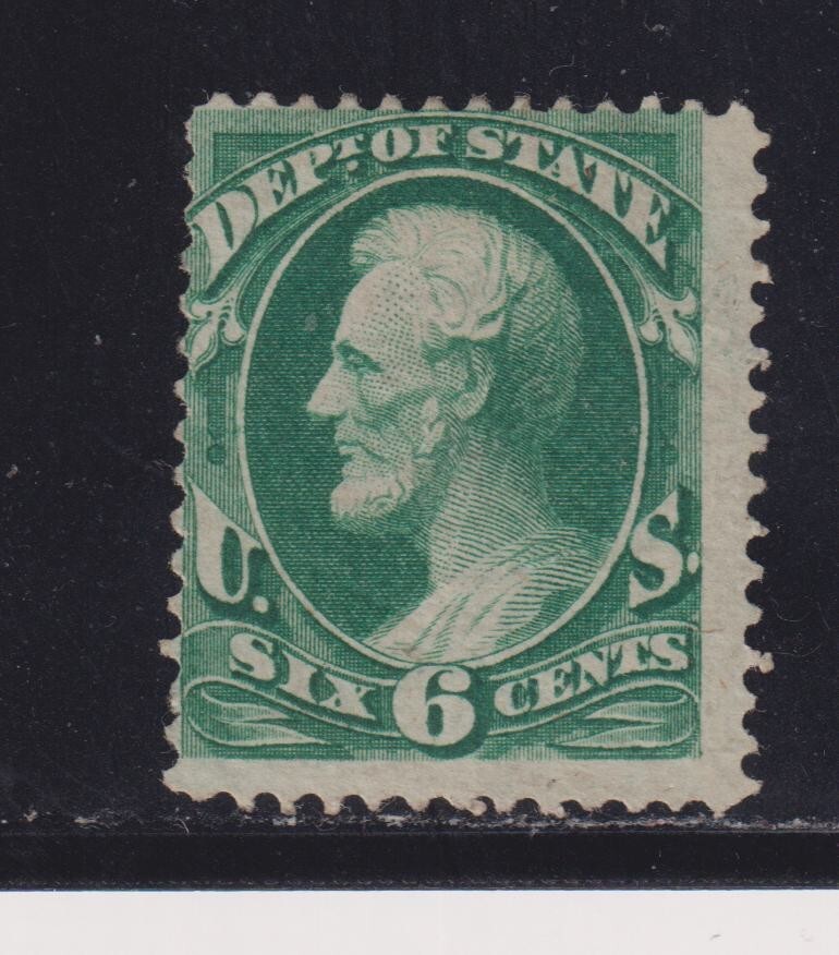 US SC#O60 -- UNUSED -- NO GUM