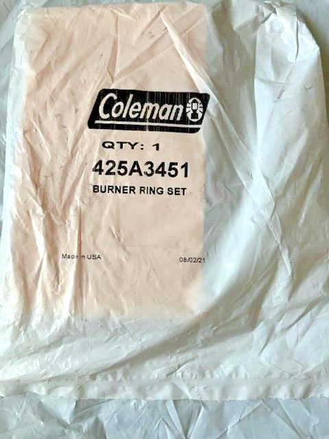 Coleman Master Burner Ring Set 425A3451 NEW