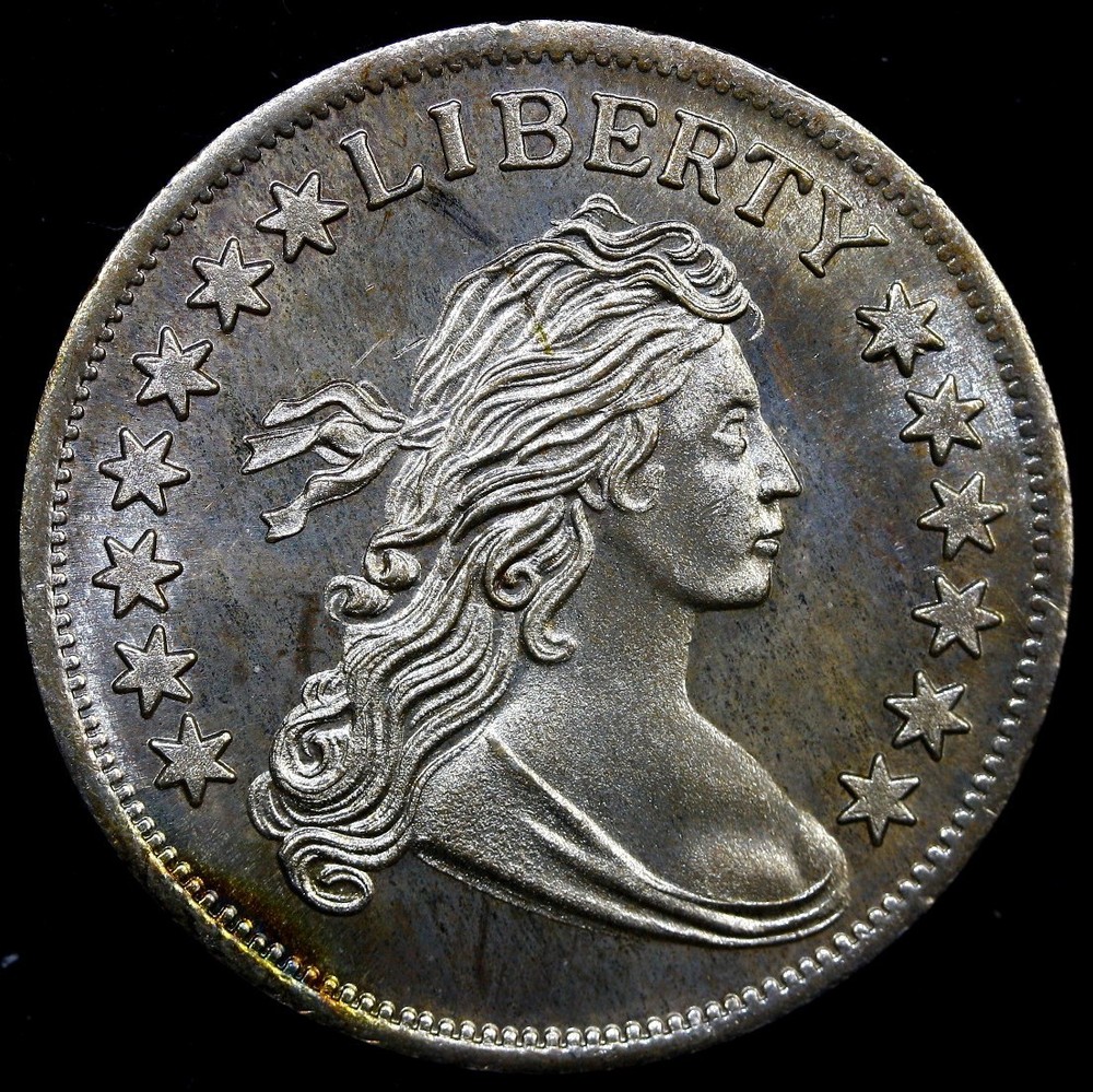 VINTAGE Liberty “Draped Bust Style “Eagle Back Pattern 1OZ .999 Fine Silver