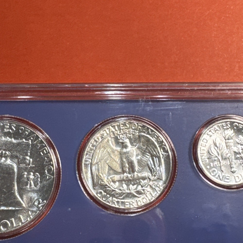 1961 P US Mint Coin Set 90% Silver