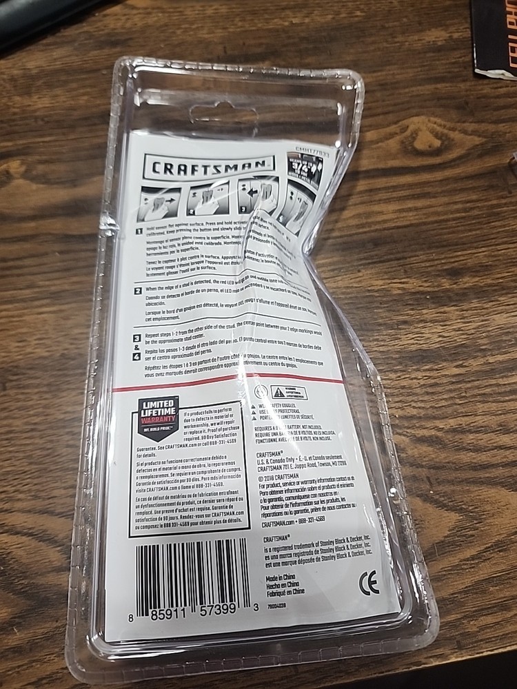 CRAFTSMAN Stud Finder 3/4-Inch Depth CMHT77633