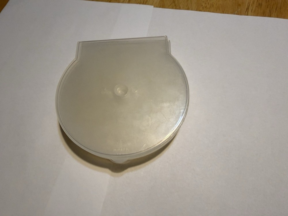 7 Round Clear Empty Disc Case