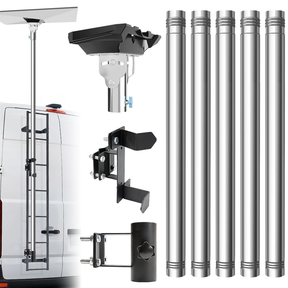Starlink Gen 3 Pole Mount Kit - Adjustable Design for Easy Installation  Opti...