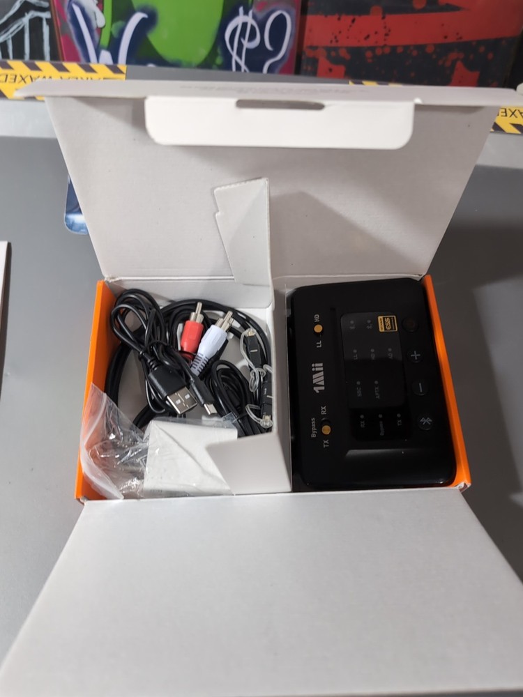 1Mii B03Pro Bluetooth 5.3 Transmitter Receiver aptX HD Low Latency