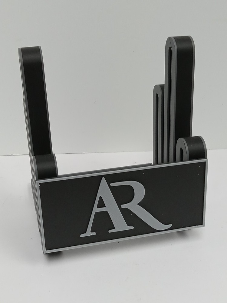 Large AR Acoustic Research  Turntable Now Playing Record Display Stand –