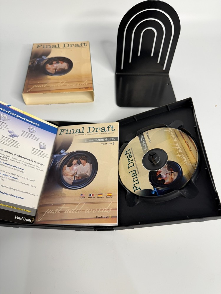 Final Draft 8 for PC, Mac