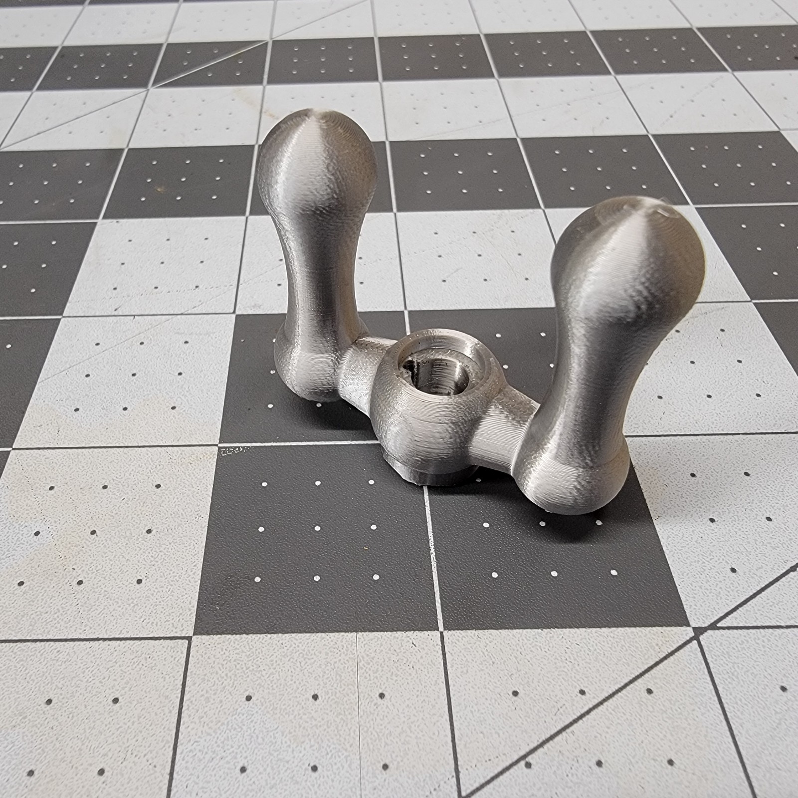 Atlas Craftsman 618 6" Lathe Compound Slide Crank, Thumb Hand Wheel