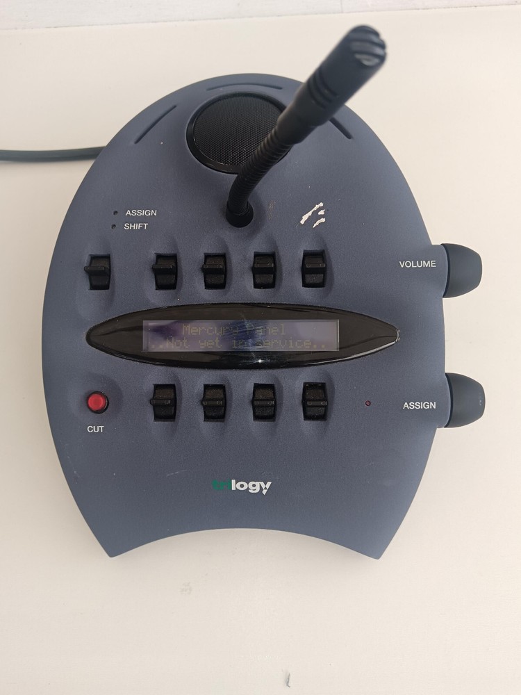 Trilogy Broadcasting Mercury intercom talk back panel