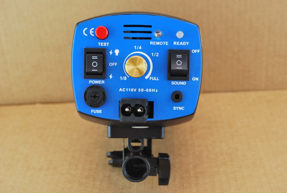 Camera Strobe Flash PBL MXSTROBE 200 (Working But Broke Power Plug As-Is)