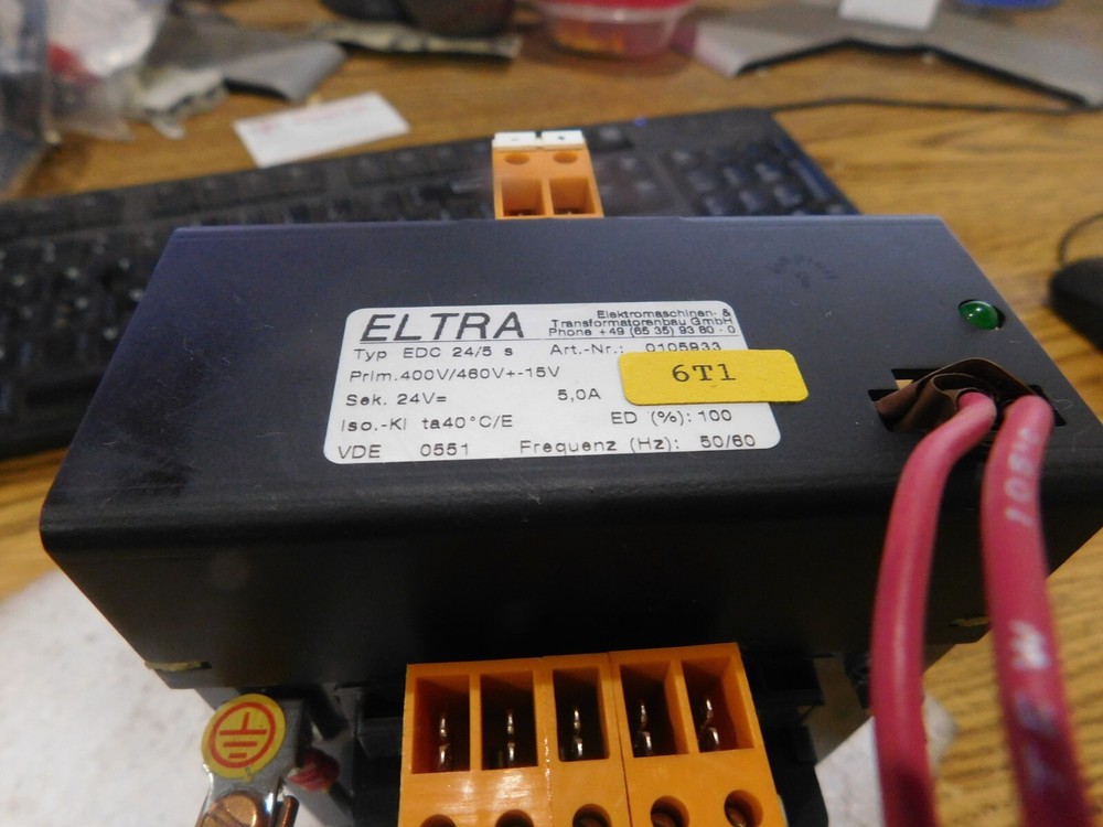 ELTRA Typ: EDC 24/5 s Transformer. Art Nr.: 0105933