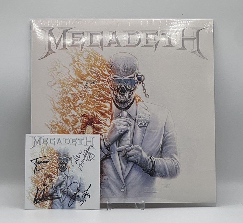 Megadeth- TSL Exclusive- Megadeth Blaze LP- Signed