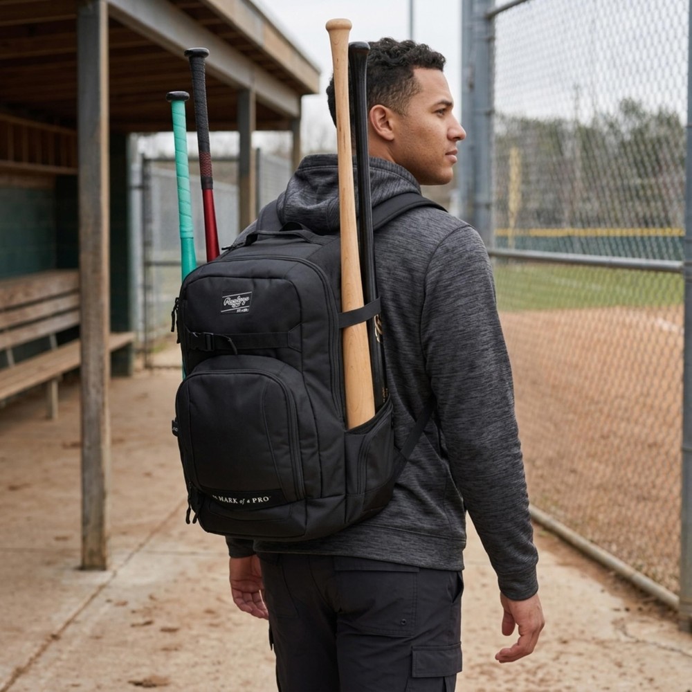 | THE JOURNEY Player's Backpack | Baseball/Softball | Black
